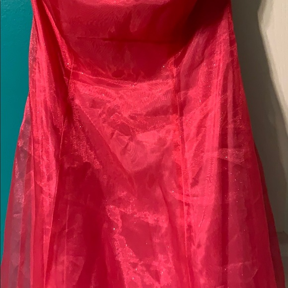 Splash Prom Glitter Net Halter Gown K117 Rose Gold